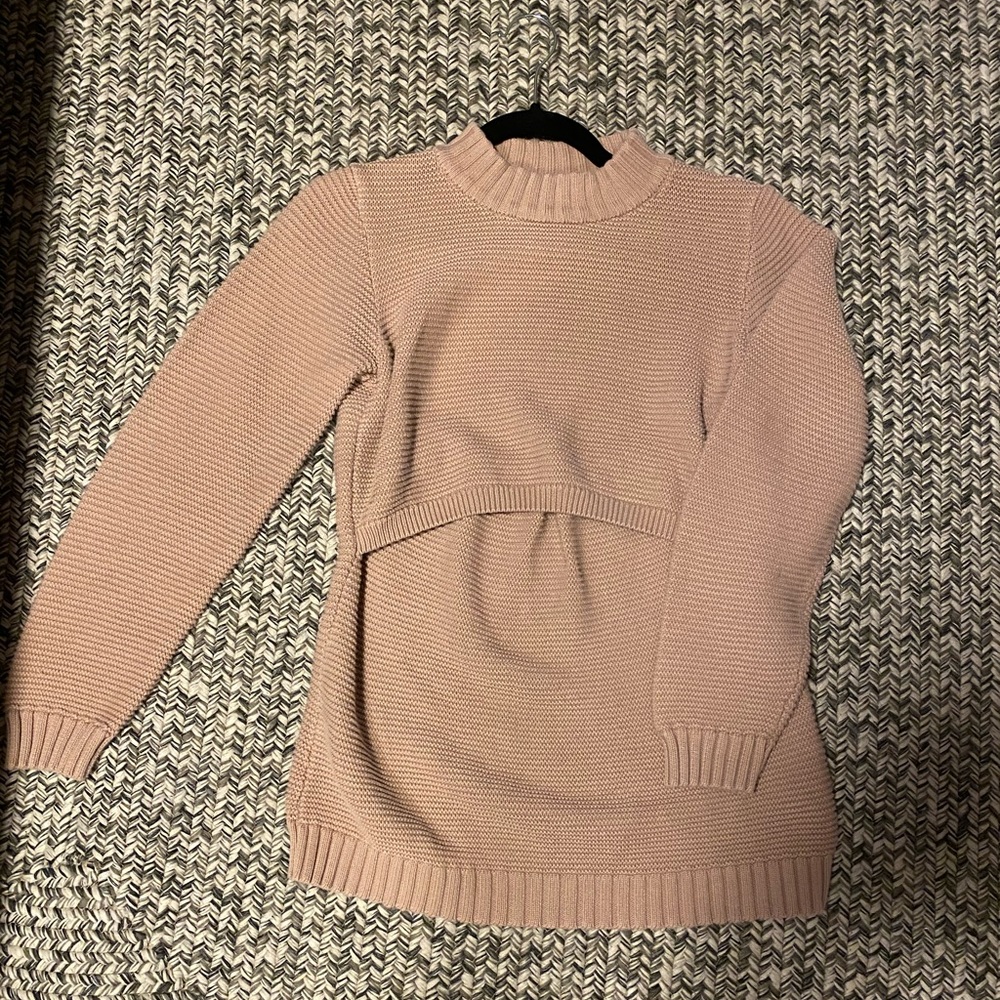 Boob Design maternity and nursing sweater